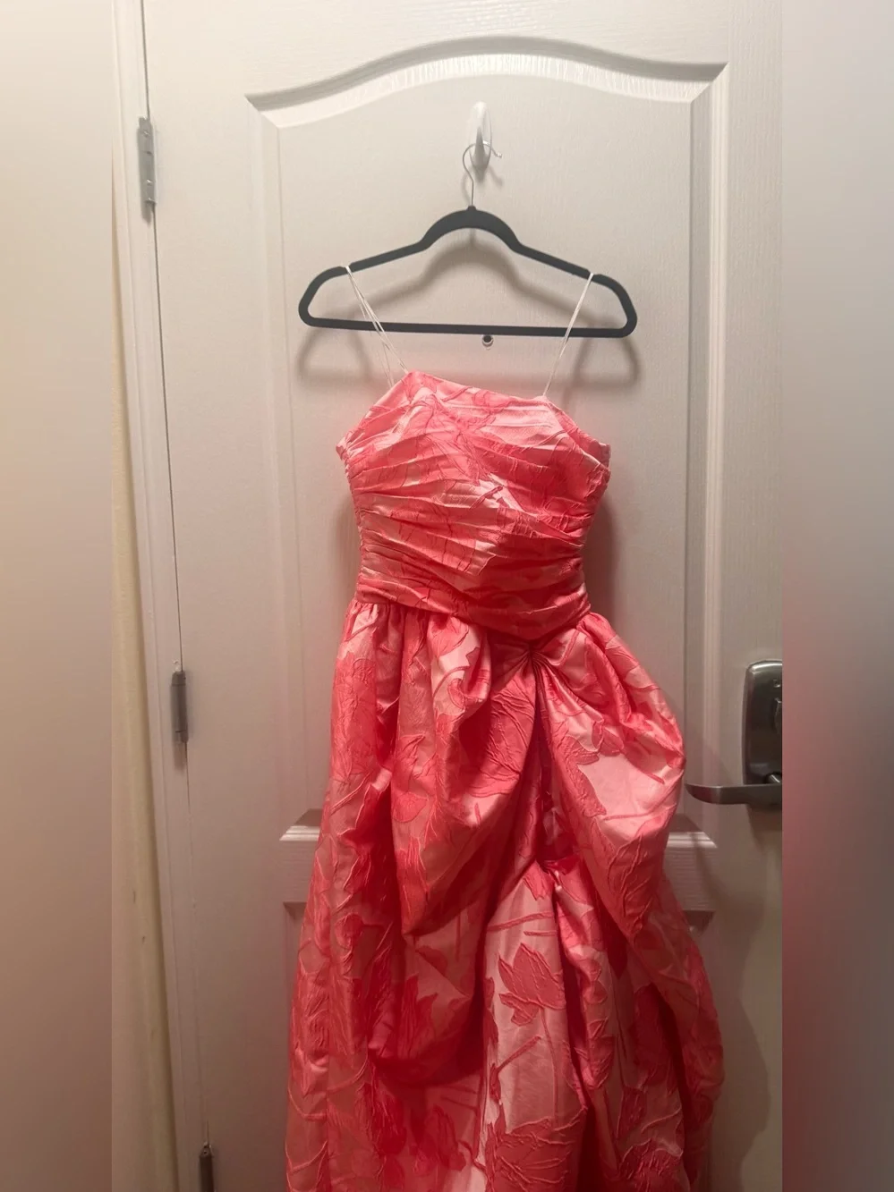 ELLIATT Dionne Strapless Gown in Pink Floral Evening Gown Size S NWT - Picture 5 of 7